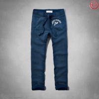 heren abercrombie and fitch elastisch sweatpants blauw Outlet Online 5fqoi161